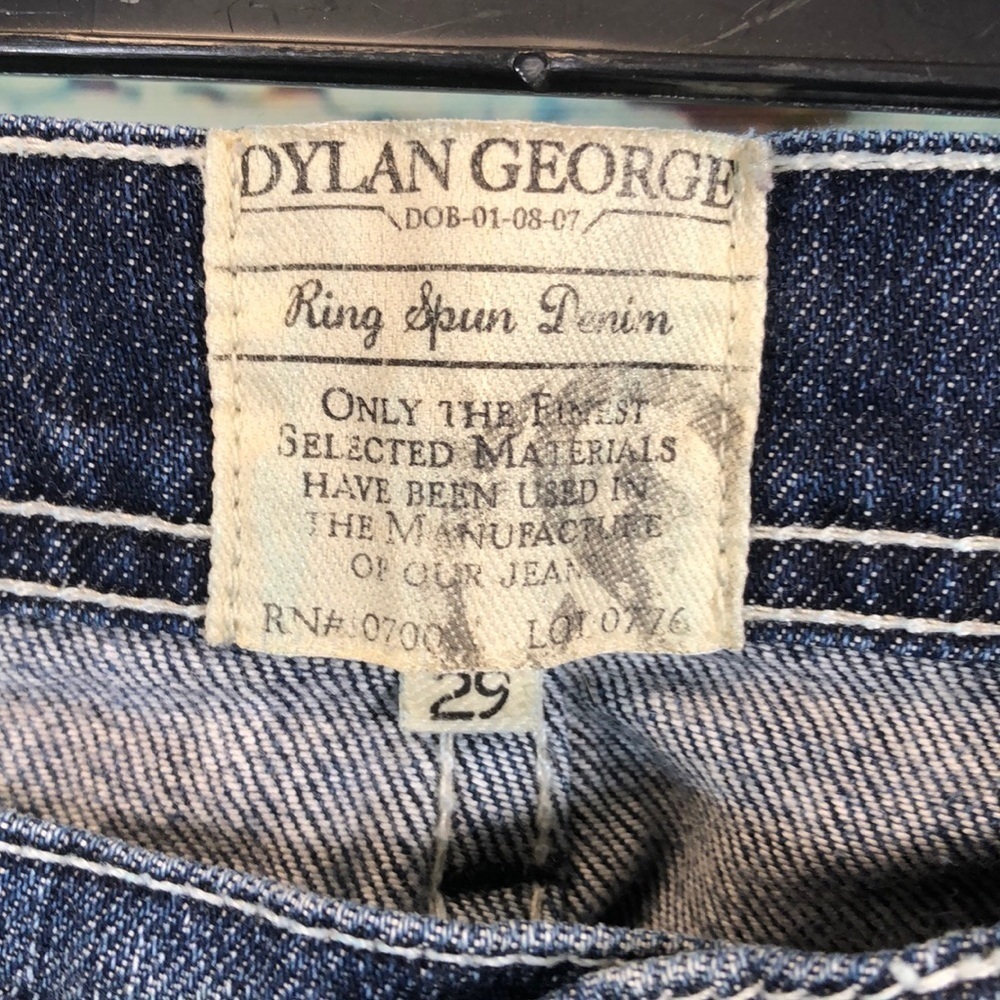 Dylan George Distressed Blue Jeans! - Picture 5 of 8